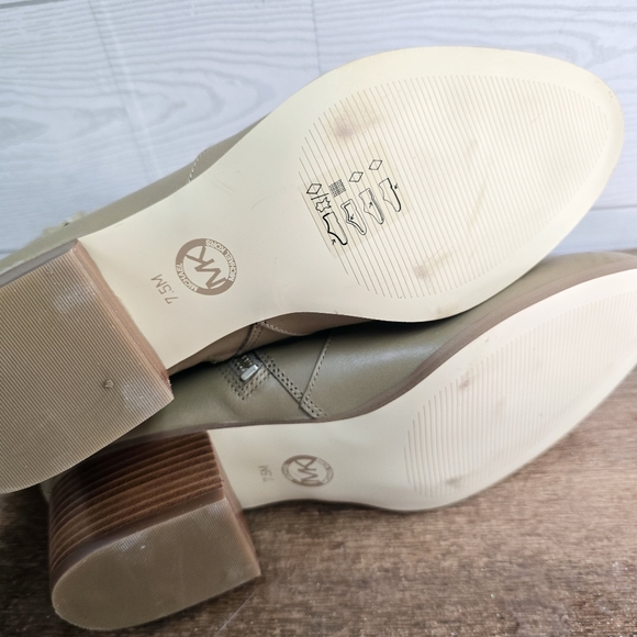 Michael Kors Parker Leather Booties - Picture 8 of 9